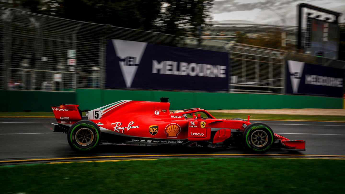 Sebastian Vettel (GER) Ferrari SF-71H at Formula One World Championship, Rd1, Australian Grand Prix, Qualifying, Melbourne, Australia, Saturday 24 March 2018. © Manuel Goria/Sutton Images