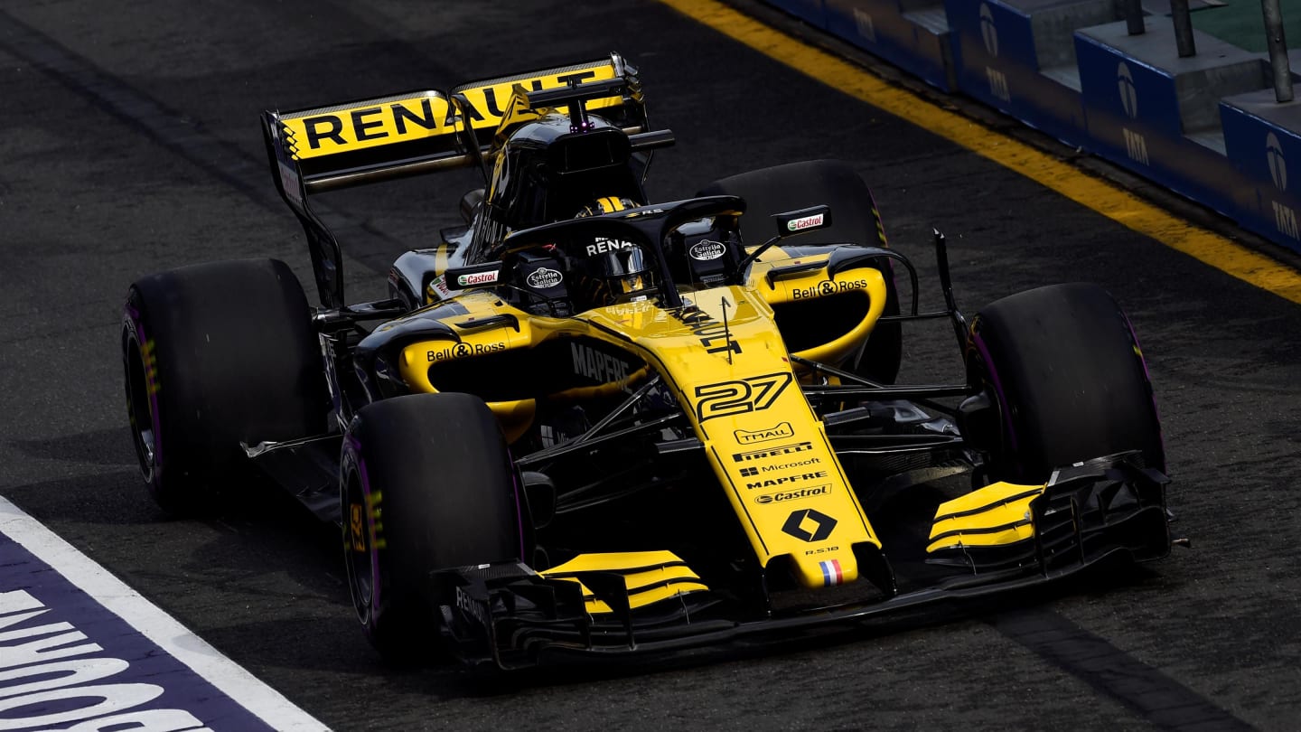 Nico Hulkenberg (GER) Renault Sport F1 Team RS18 at Formula One World Championship, Rd1, Australian Grand Prix, Qualifying, Melbourne, Australia, Saturday 24 March 2018. © Jerry Andre/Sutton Images