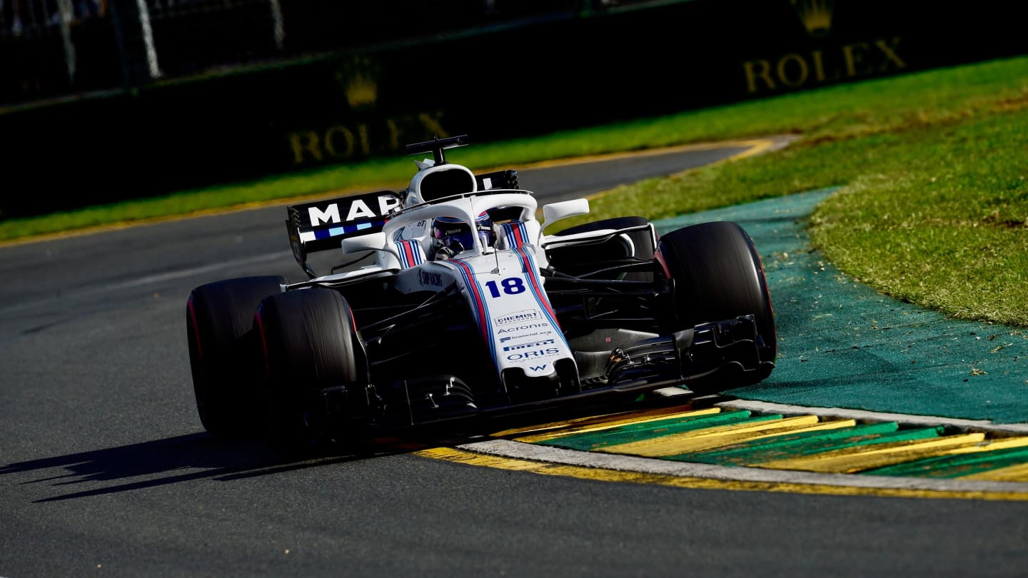 Lance Stroll (CDN) Williams FW41 at Formula One World Championship, Rd1, Australian Grand Prix, Race, Melbourne, Australia, Sunday 25 March 2018. © Jerry Andre/Sutton Images