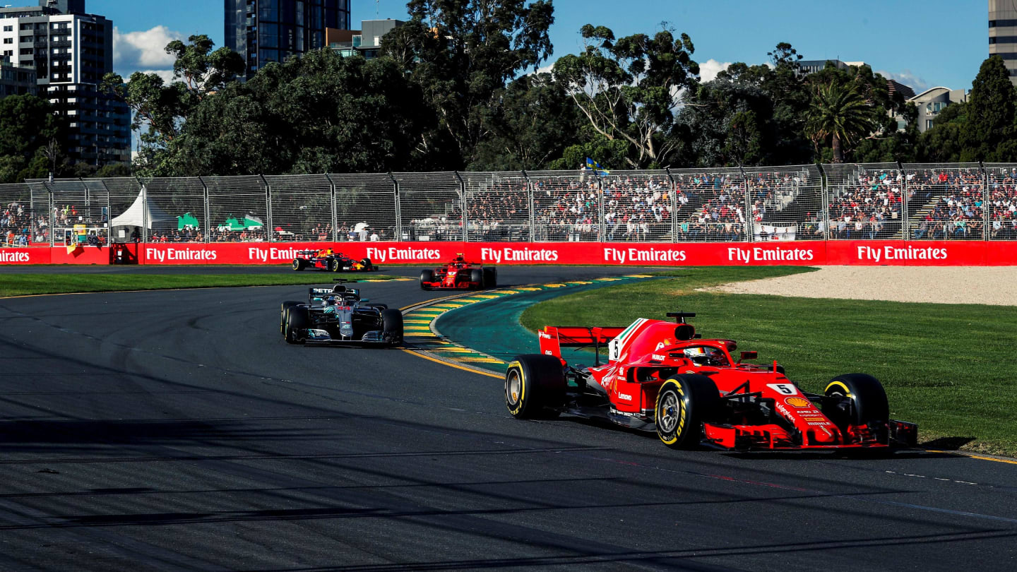 Sebastian Vettel (GER) Ferrari SF-71H at Formula One World Championship, Rd1, Australian Grand
