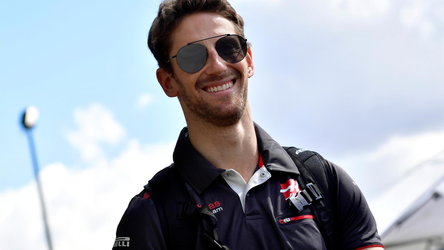 Romain Grosjean (FRA) Haas F1 at Formula One World Championship, Rd1, Australian Grand Prix, Race, Melbourne, Australia, Sunday 25 March 2018. © Jerry Andre/Sutton Images