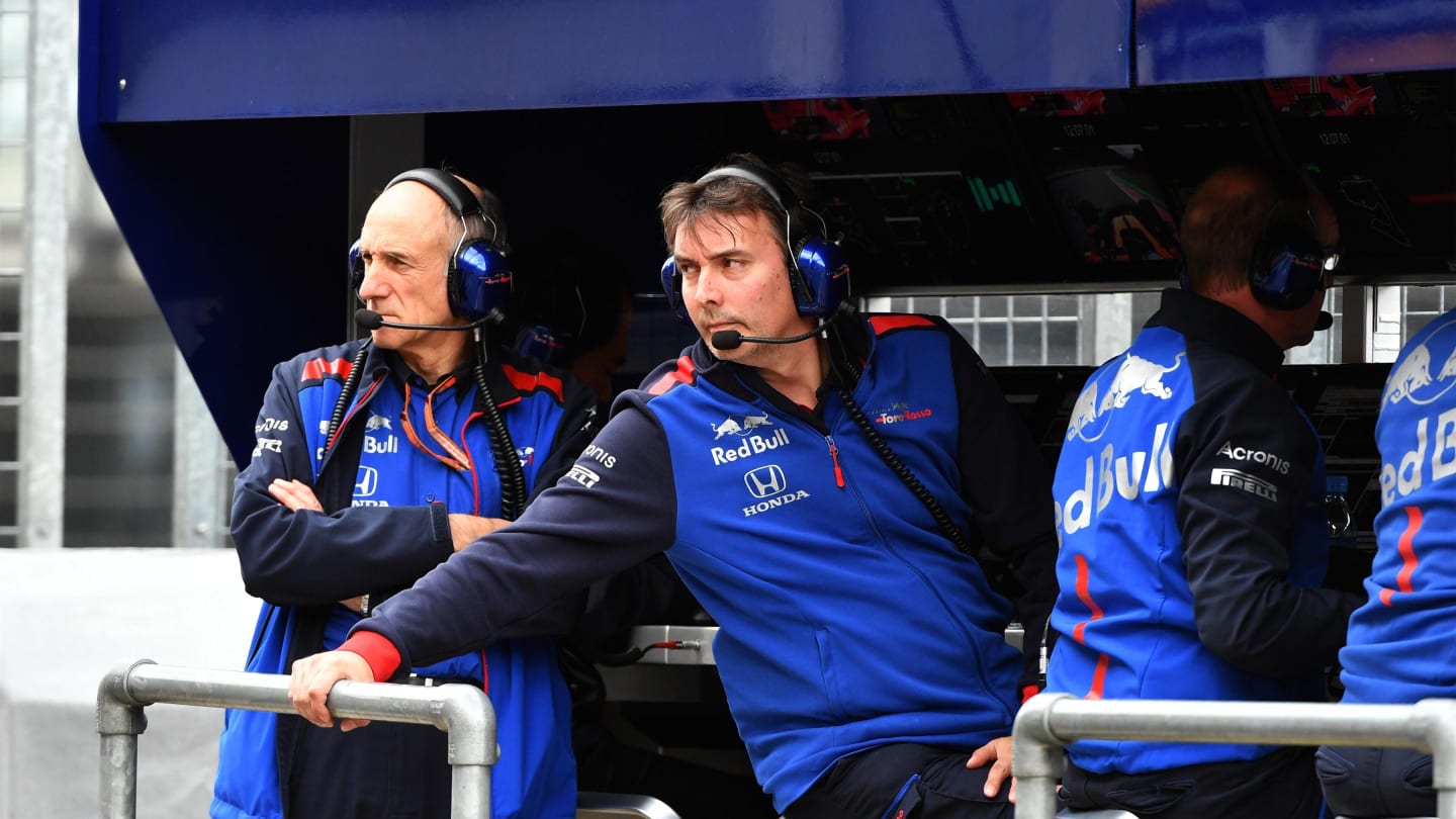 Franz Tost (AUT) Scuderia Toro Rosso Team Principal and James Key (GBR) Scuderia Toro Rosso