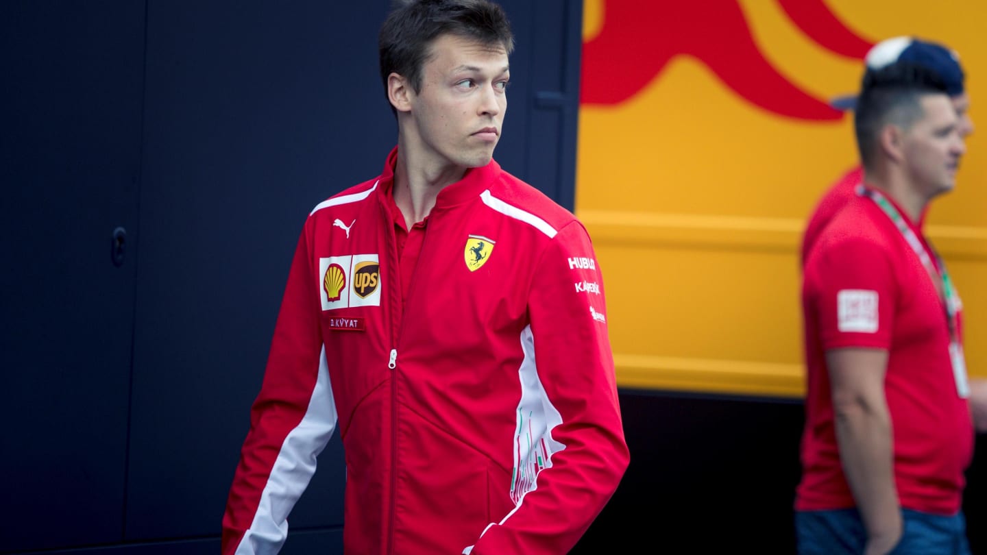 Daniil Kvyat (RUS) Ferrari at Formula One World Championship, Rd9, Austrian Grand Prix, Practice,