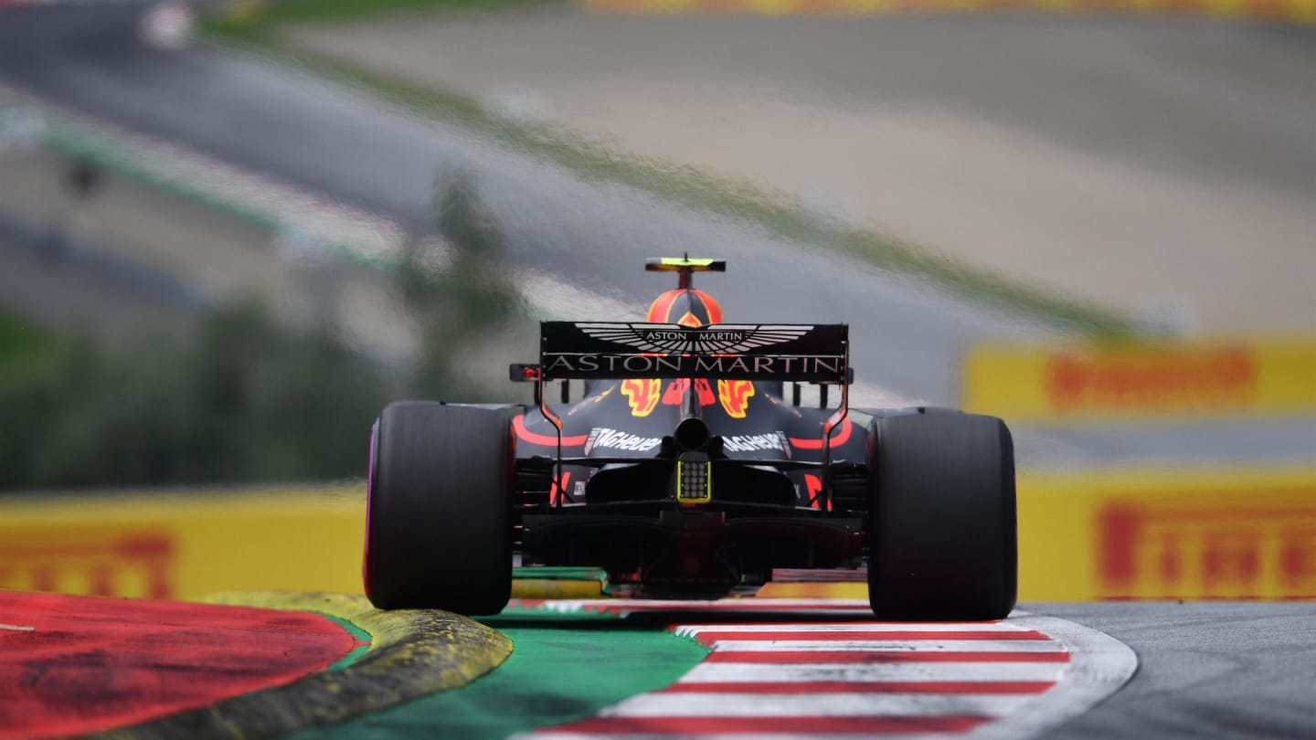 Max Verstappen (NED) Red Bull Racing RB14 at Formula One World Championship, Rd9, Austrian Grand