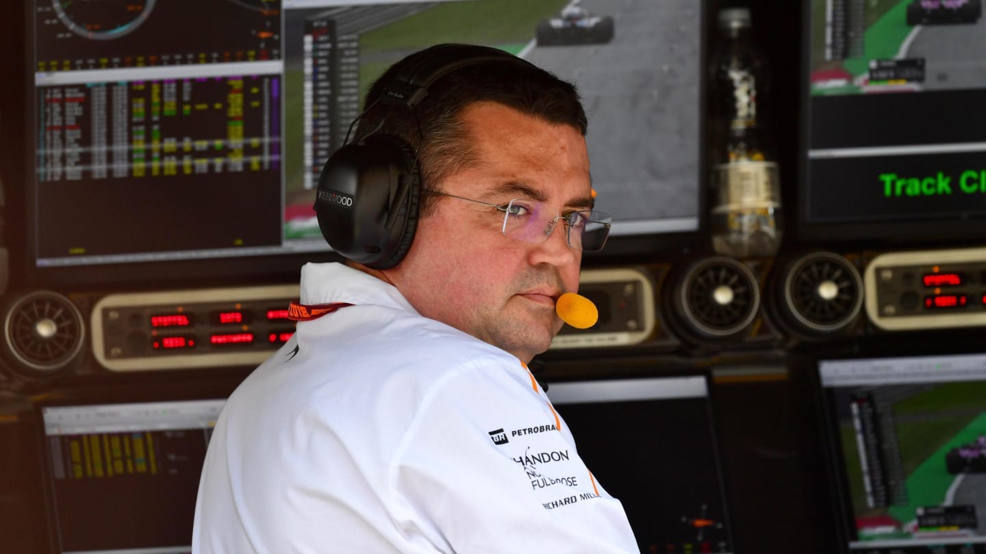 Eric Boullier (FRA) McLaren Racing Director at Formula One World Championship, Rd9, Austrian Grand