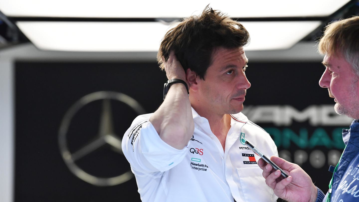 Toto Wolff (AUT) Mercedes AMG F1 Director of Motorsport at Formula One World Championship, Rd9,