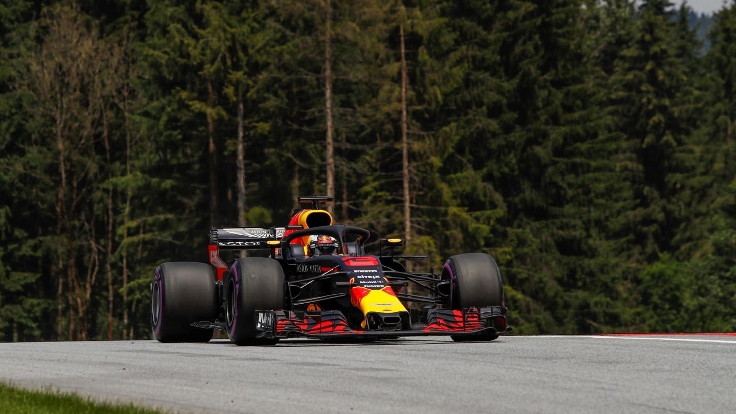 Daniel Ricciardo (AUS) Red Bull Racing RB14 at Formula One World Championship, Rd9, Austrian Grand