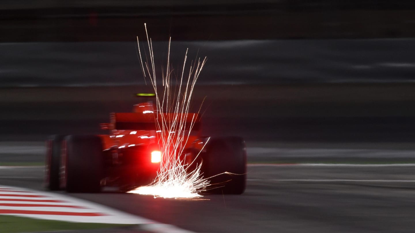 Kimi Raikkonen (FIN) Ferrari SF-71H at Formula One World Championship, Rd2, Bahrain Grand Prix, Qualifying, Bahrain International Circuit, Sakhir, Bahrain, Saturday 7 April 2018. © Jerry Andre/Sutton Images