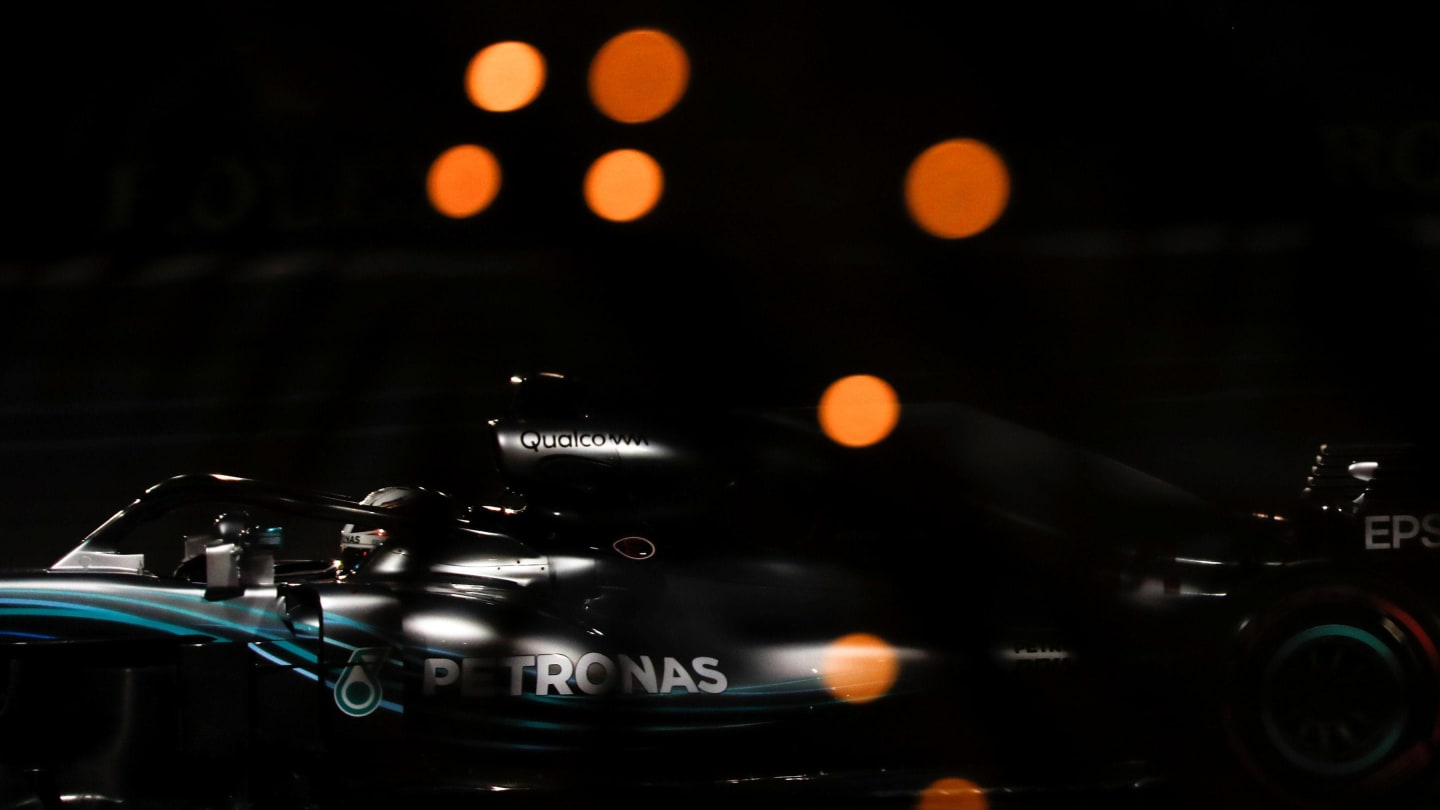 Lewis Hamilton (GBR) Mercedes-AMG F1 W09 EQ Power+ at Formula One World Championship, Rd2, Bahrain Grand Prix, Qualifying, Bahrain International Circuit, Sakhir, Bahrain, Saturday 7 April 2018. © Manuel Goria/Sutton Images