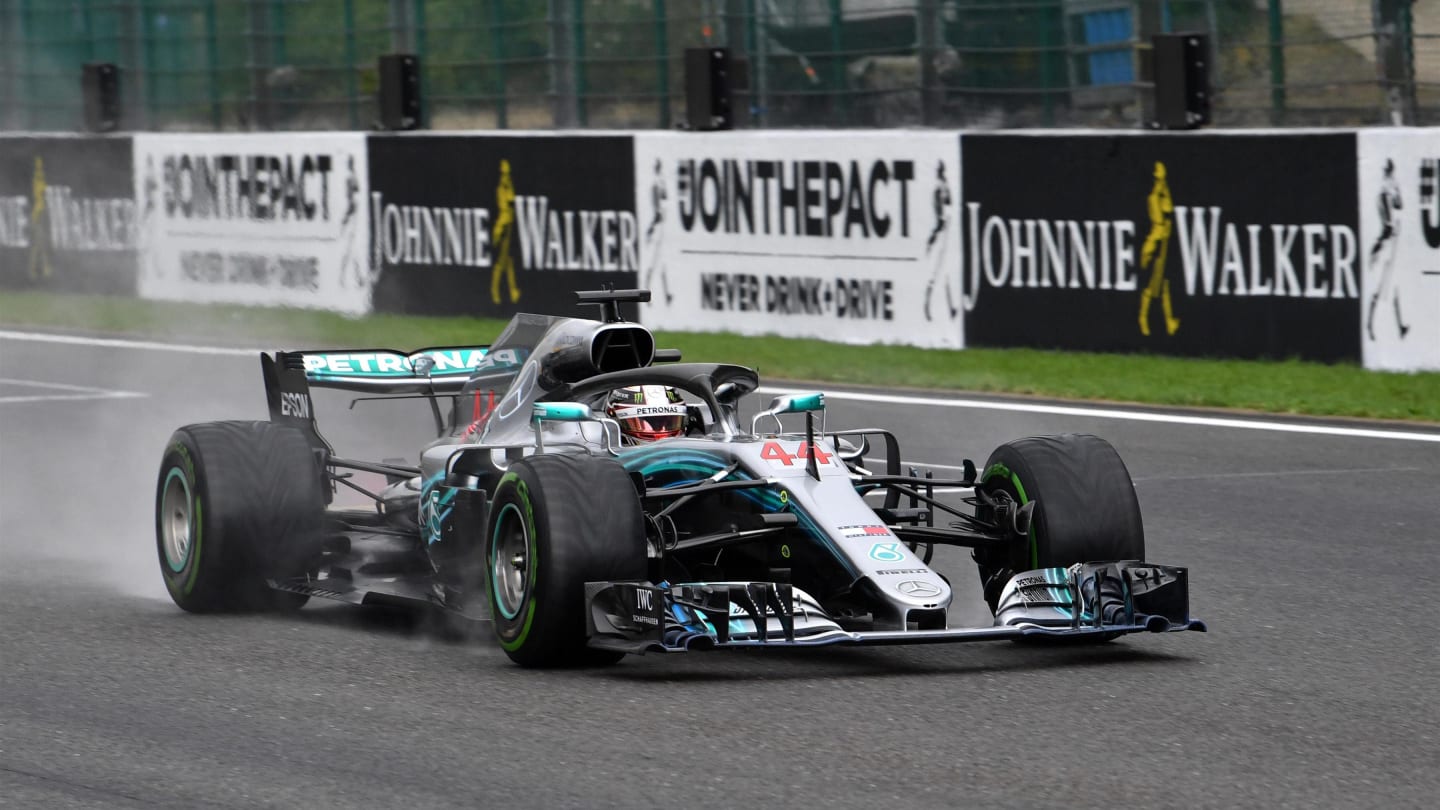 Lewis Hamilton, Mercedes AMG F1 W09 at Formula One World Championship, Rd13, Belgian Grand Prix, Qualifying, Spa Francorchamps, Belgium, Saturday 25 August 2018. © Mark Sutton/Sutton Images