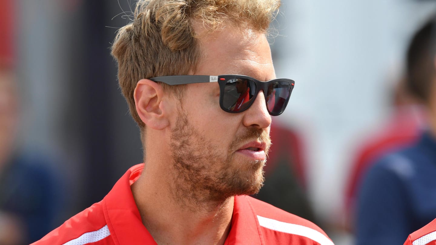 Sebastian Vettel, Ferrari at Formula One World Championship, Rd13, Belgian Grand Prix,