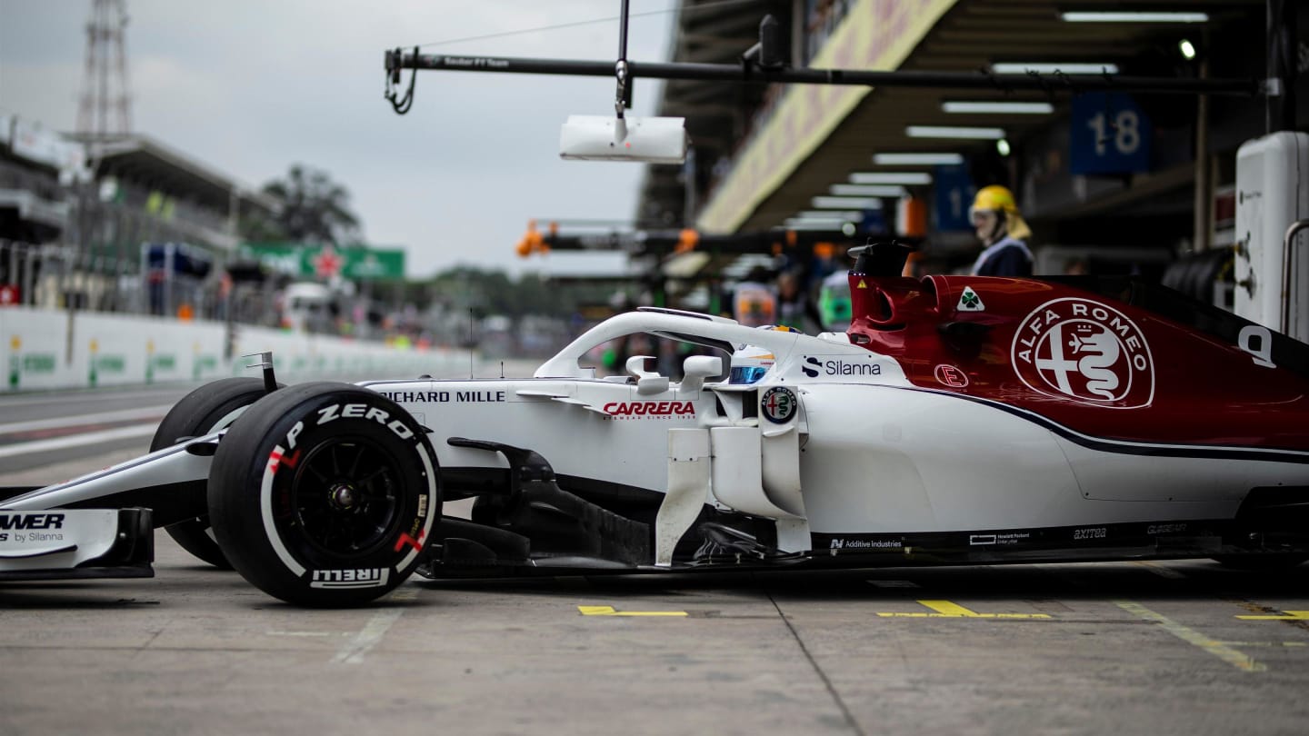 Marcus Ericsson, Alfa Romeo Sauber C37 at Formula One World Championship, Rd20, Brazilian Grand