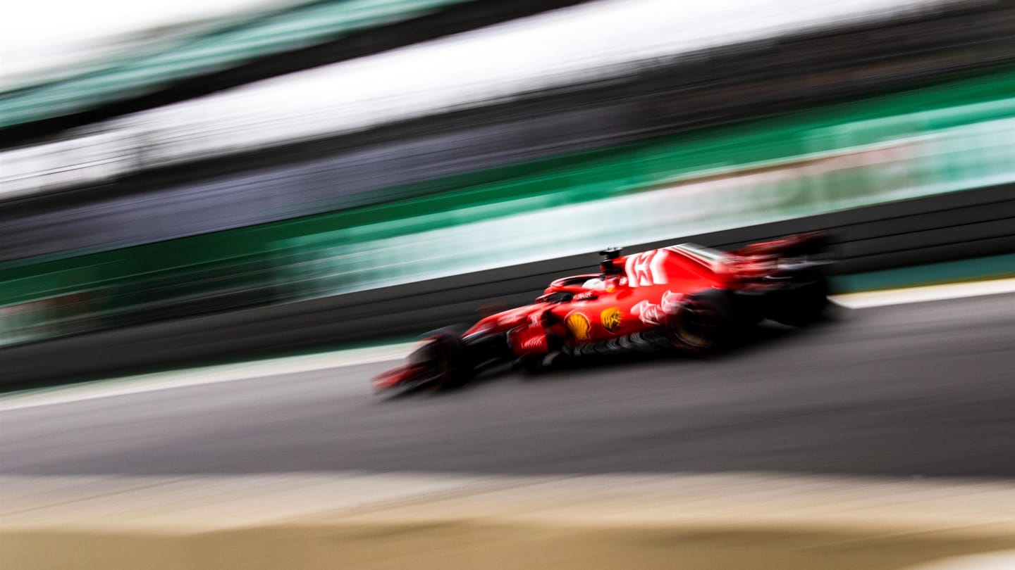 Sebastian Vettel, Ferrari SF71H at Formula One World Championship, Rd20, Brazilian Grand Prix,