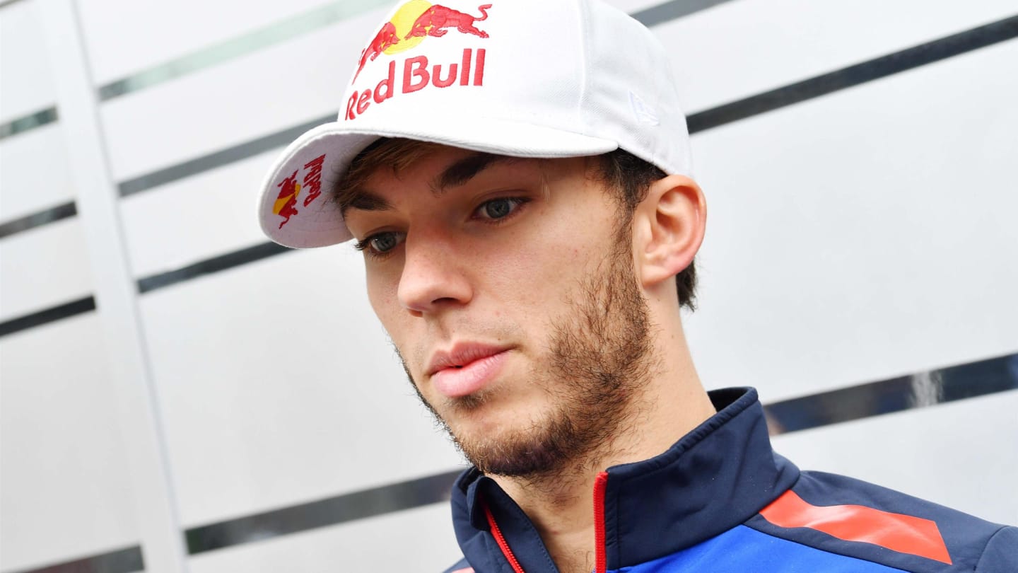 Pierre Gasly, Scuderia Toro Rosso at Formula One World Championship, Rd20, Brazilian Grand Prix,