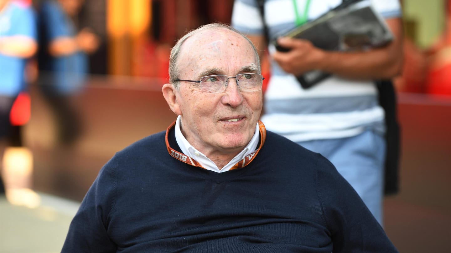 Frank Williams (GBR) Williams Team Owner and at Formula One World Championship, Rd10, British Grand