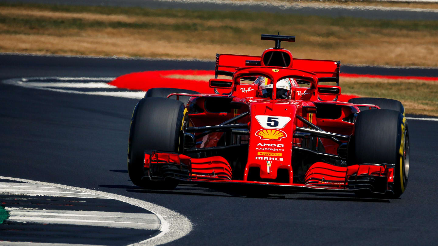 Sebastian Vettel (GER) Ferrari SF-71H at Formula One World Championship, Rd10, British Grand Prix,