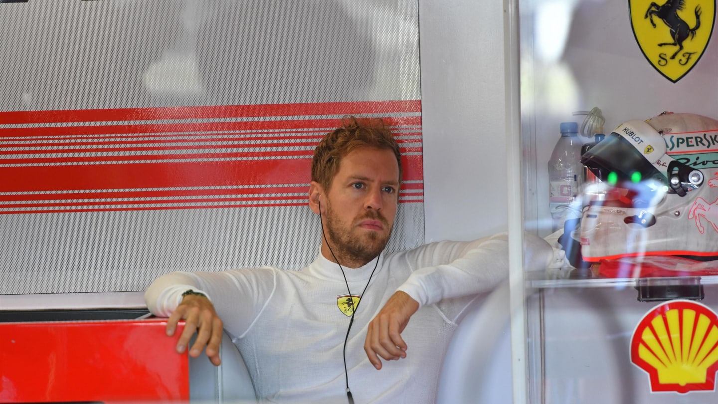 Sebastian Vettel (GER) Ferrari at Formula One World Championship, Rd10, British Grand Prix,
