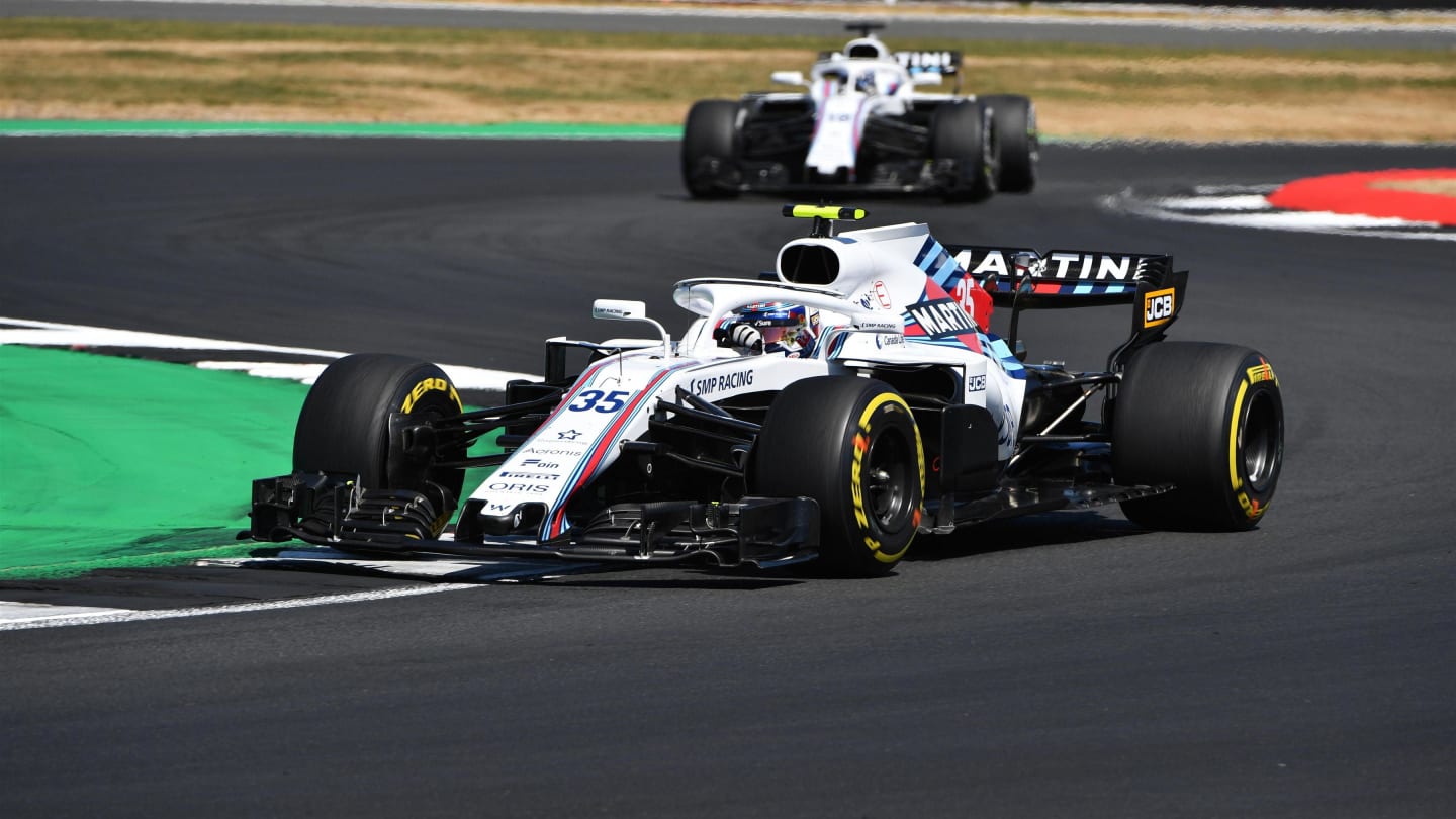 Sergey Sirotkin (RUS) Williams FW41 at Formula One World Championship, Rd10, British Grand Prix,