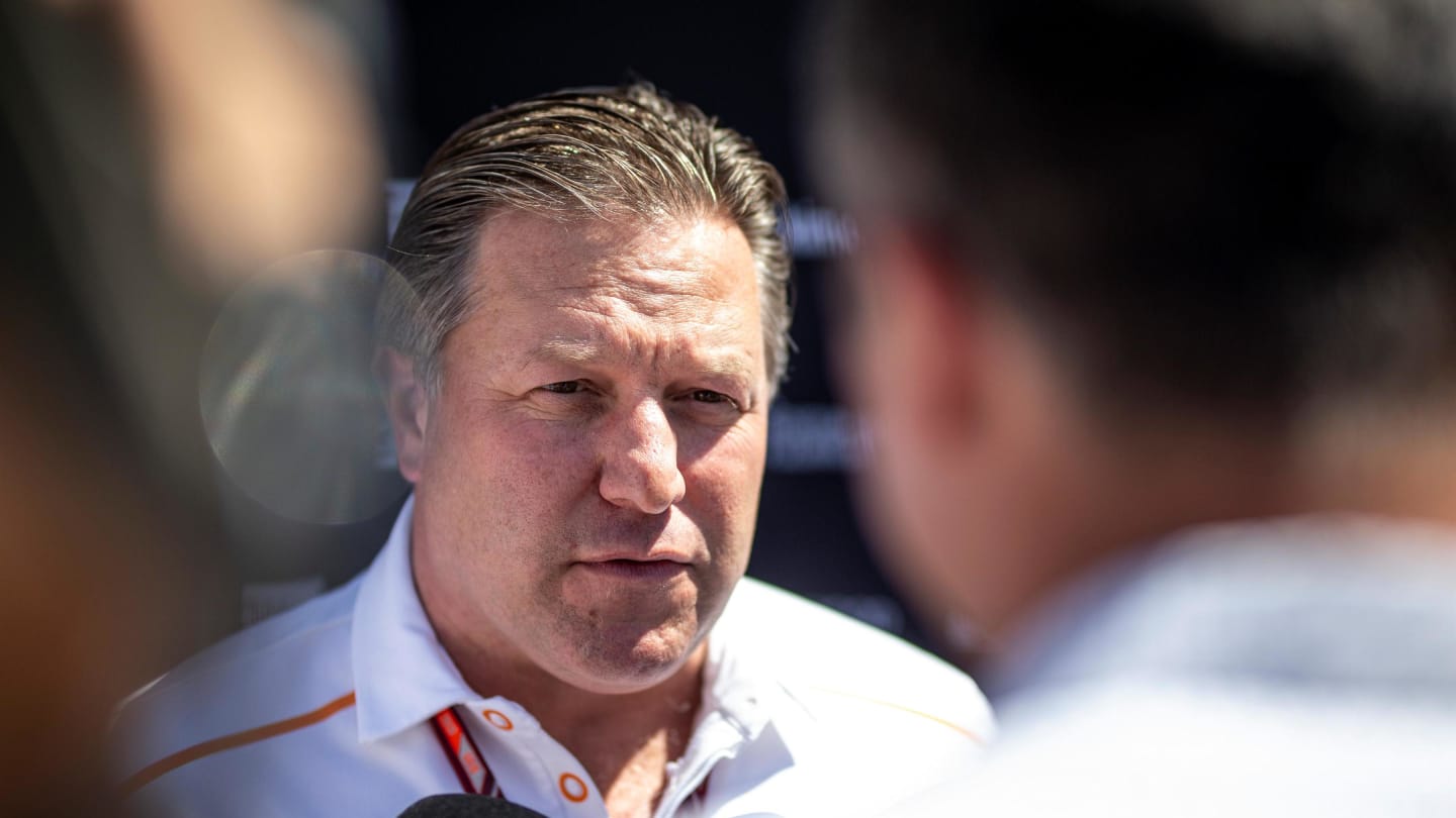 Zak Brown (USA) McLaren Racing CEO at Formula One World Championship, Rd10, British Grand Prix,