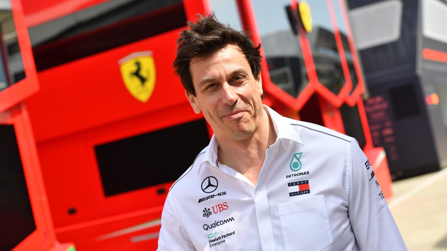 Toto Wolff (AUT) Mercedes AMG F1 Director of Motorsport at Formula One World Championship, Rd10,