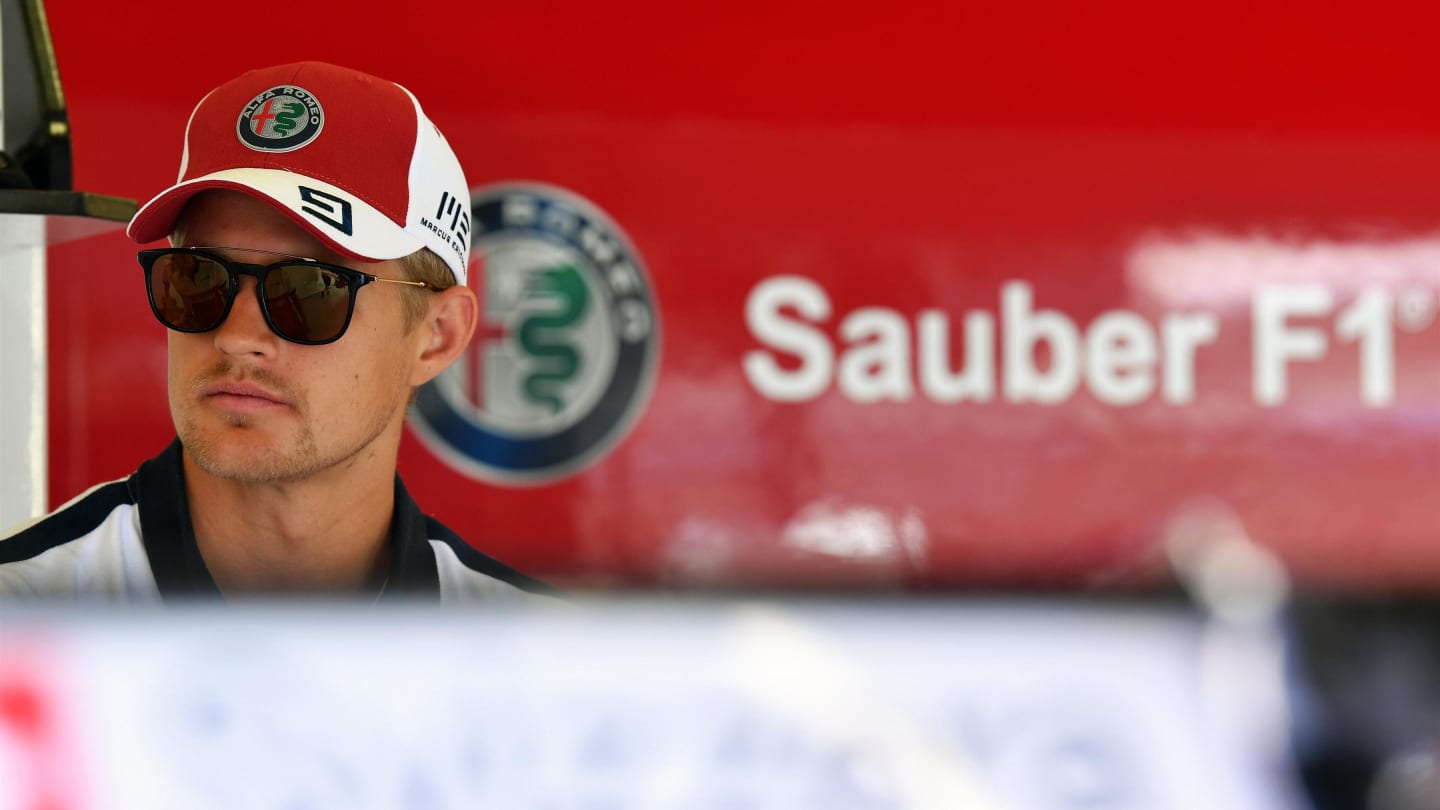 Marcus Ericsson (SWE) Alfa Romeo Sauber F1 Team at Formula One World Championship, Rd10, British
