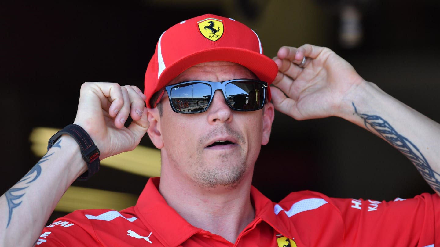 Kimi Raikkonen (FIN) Ferrari at Formula One World Championship, Rd10, British Grand Prix,