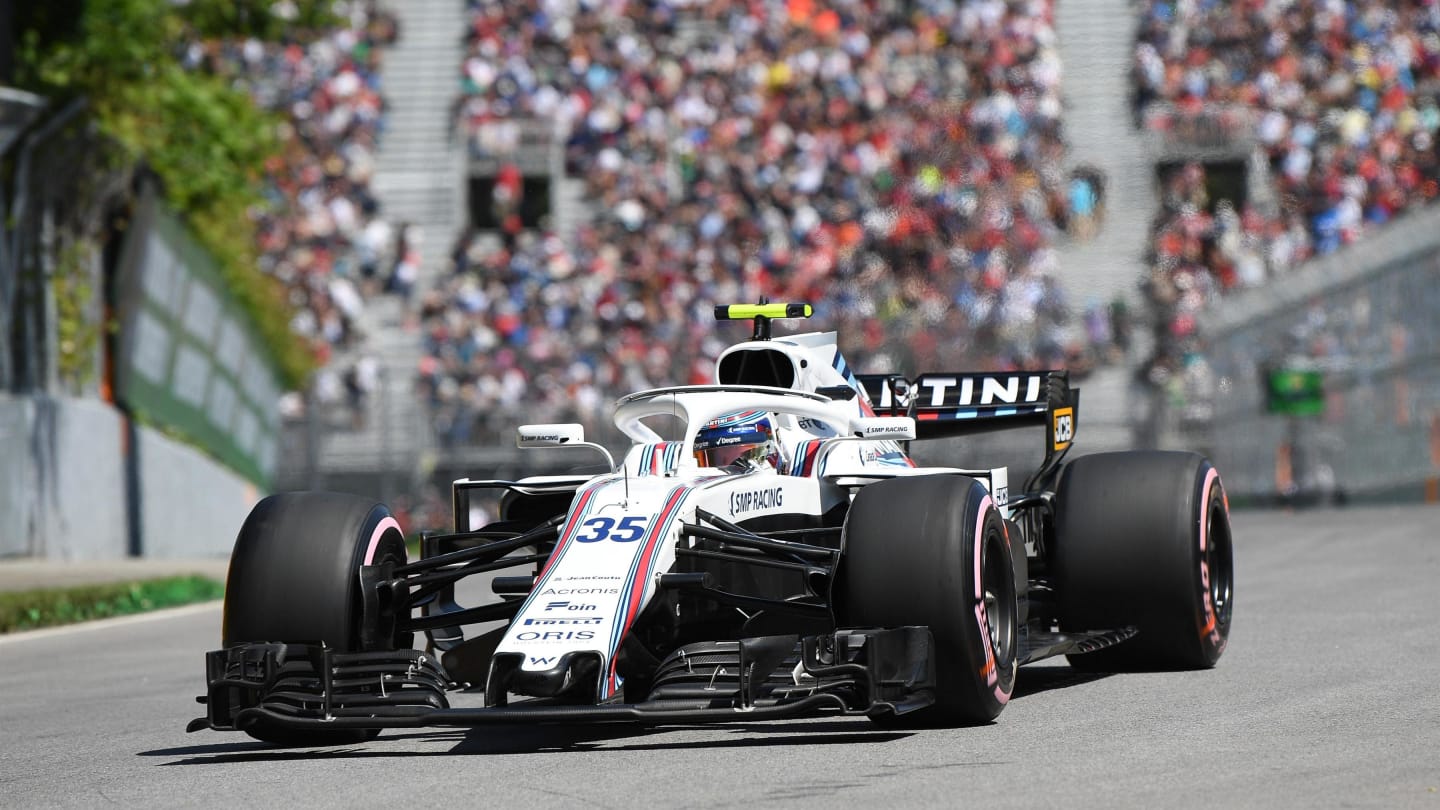 Sergey Sirotkin (RUS) Williams FW41 at Formula One World Championship, Rd7, Canadian Grand Prix,