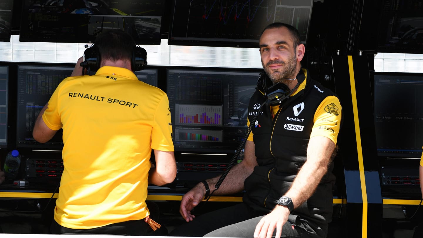 Cyril Abiteboul (FRA) Renault Sport F1 Managing Director at Formula One World Championship, Rd7, Canadian Grand Prix, Practice, Montreal, Canada, Friday 8 June 2018. © Mark Sutton/Sutton Images