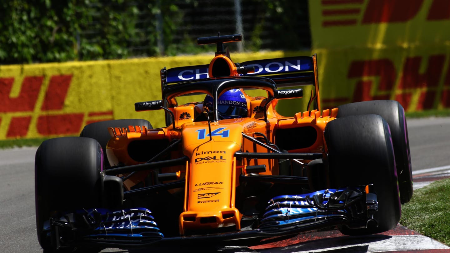 Fernando Alonso (ESP) McLaren MCL33 at Formula One World Championship, Rd7, Canadian Grand Prix,