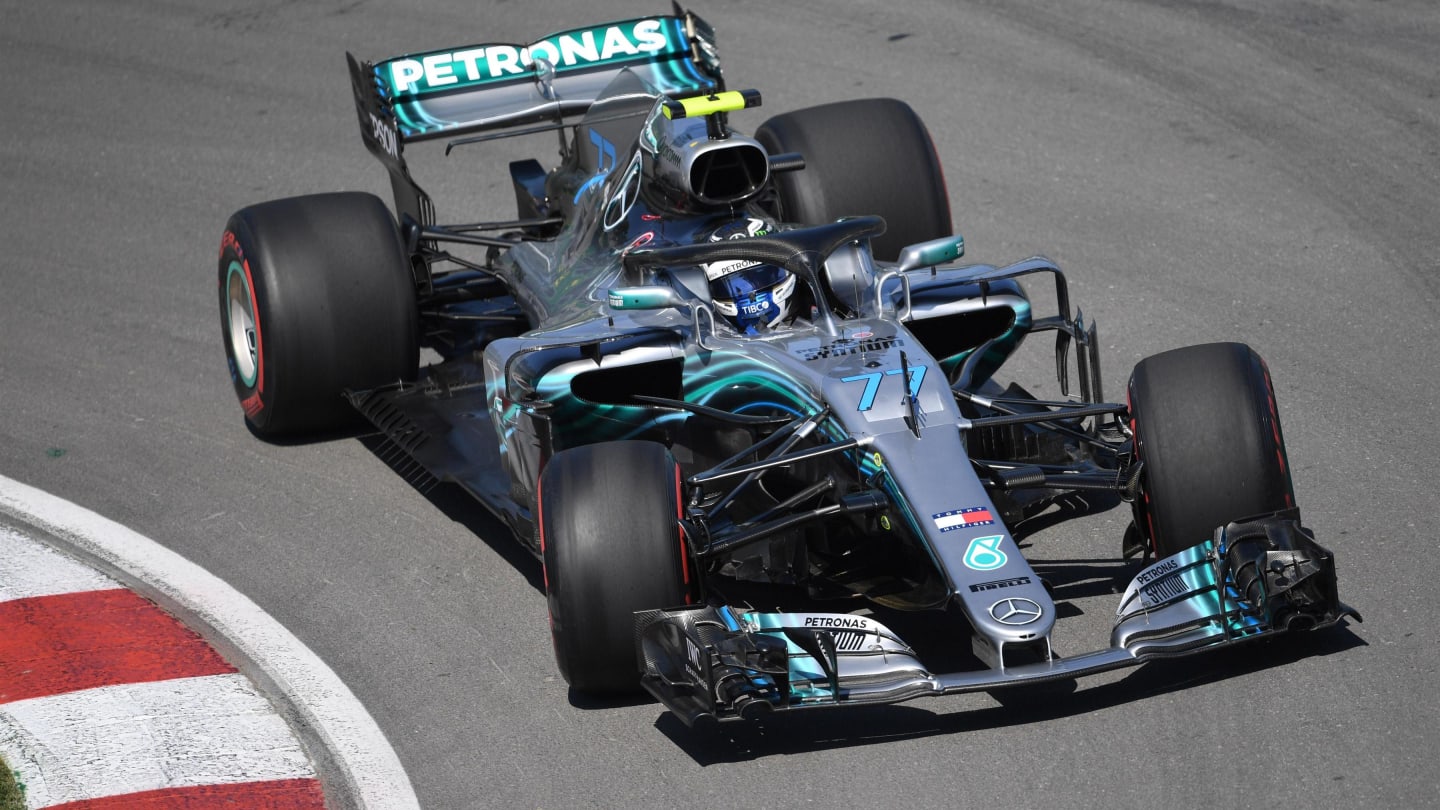 Valtteri Bottas (FIN) Mercedes-AMG F1 W09 EQ Power+ at Formula One World Championship, Rd7,