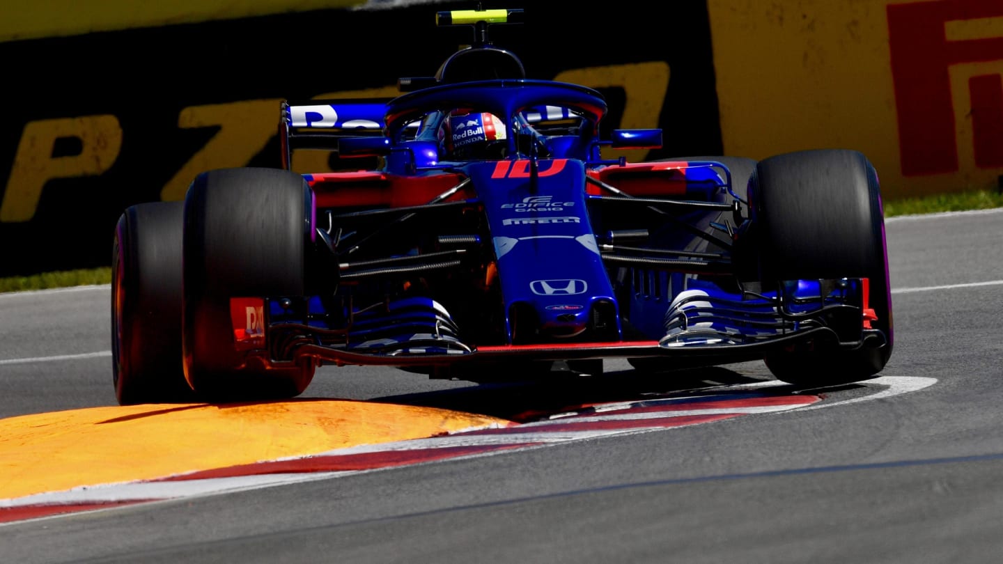 Pierre Gasly (FRA) Scuderia Toro Rosso STR13 at Formula One World Championship, Rd7, Canadian Grand