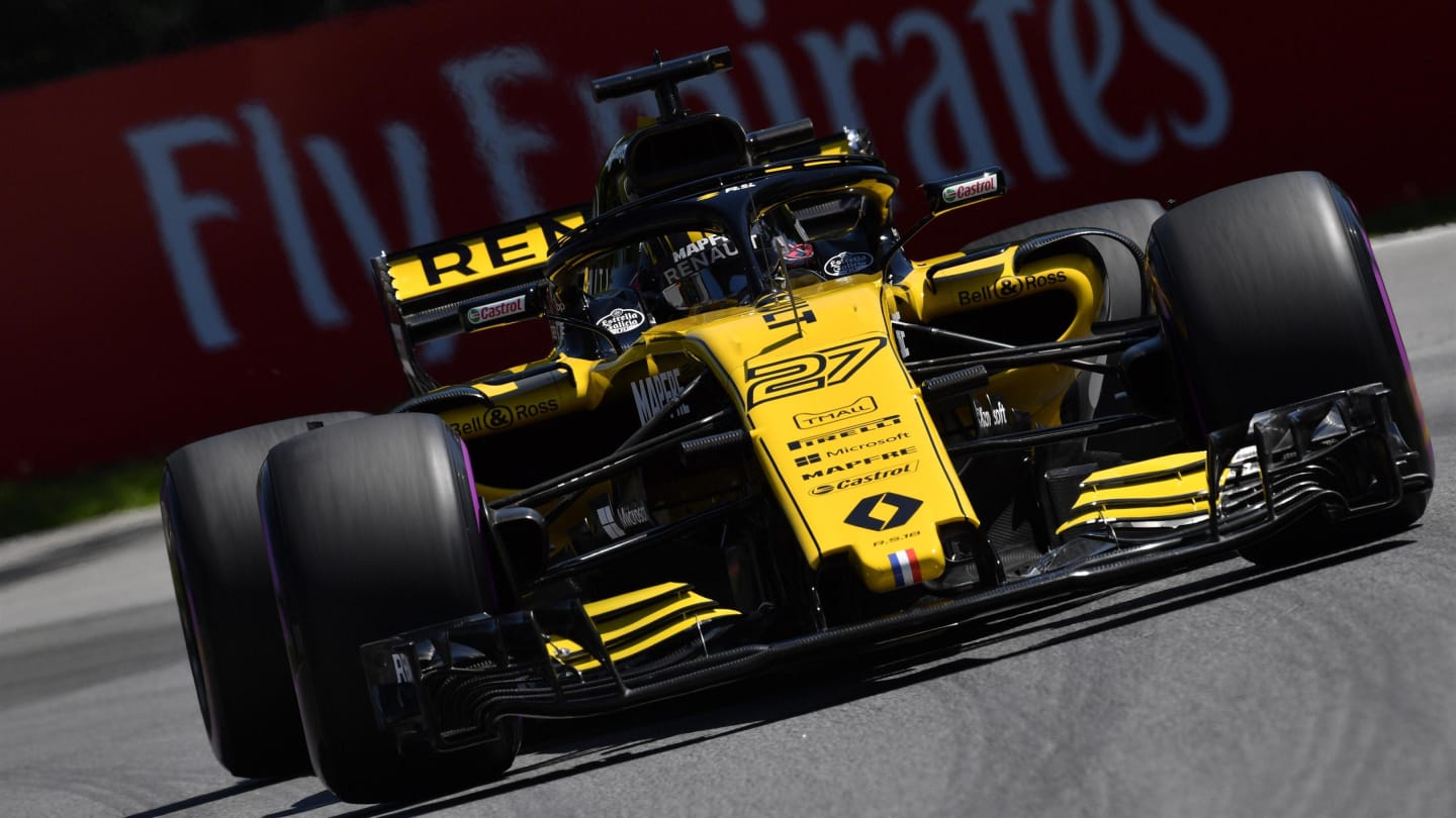Nico Hulkenberg (GER) Renault Sport F1 Team RS18 at Formula One World Championship, Rd7, Canadian