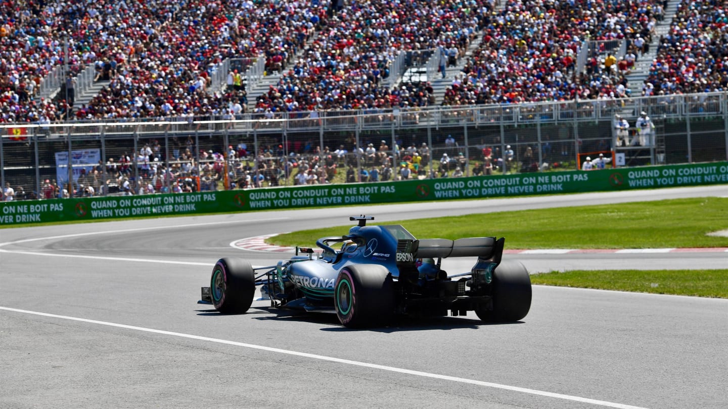 Lewis Hamilton (GBR) Mercedes-AMG F1 W09 EQ Power+ at Formula One World Championship, Rd7, Canadian