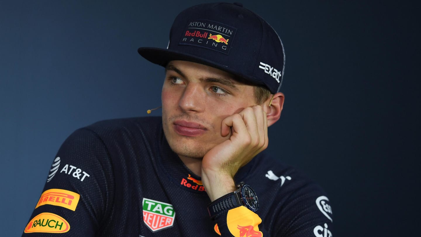 Max Verstappen (NED) Red Bull Racing in the Press Conference at Formula One World Championship, Rd7, Canadian Grand Prix, Race, Montreal, Canada, Sunday10 June 2018. © Simon Galloway/Sutton Images