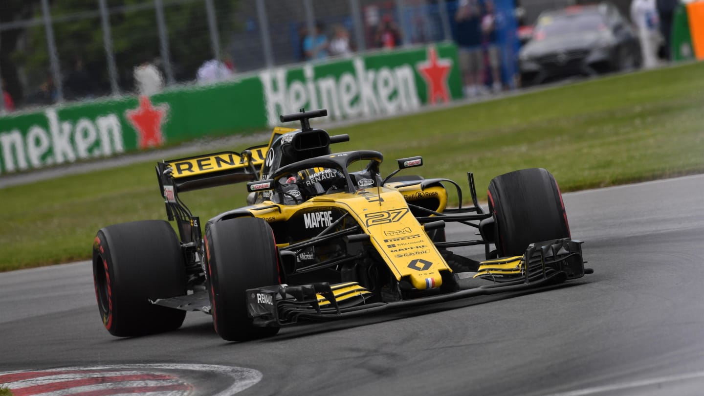Nico Hulkenberg (GER) Renault Sport F1 Team RS18 at Formula One World Championship, Rd7, Canadian Grand Prix, Race, Montreal, Canada, Sunday10 June 2018. © Jerry Andre/Sutton Images