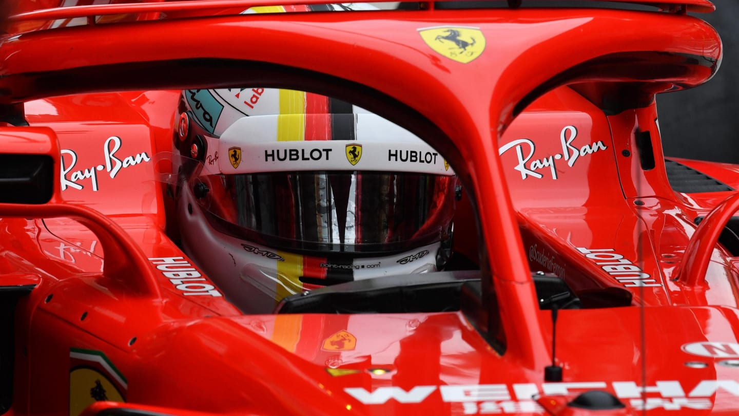 Sebastian Vettel (GER) Ferrari SF-71H at Formula One World Championship, Rd3, Chinese Grand Prix, Practice, Shanghai, China, Friday 13 April 2018. © Mark Sutton/Sutton Images