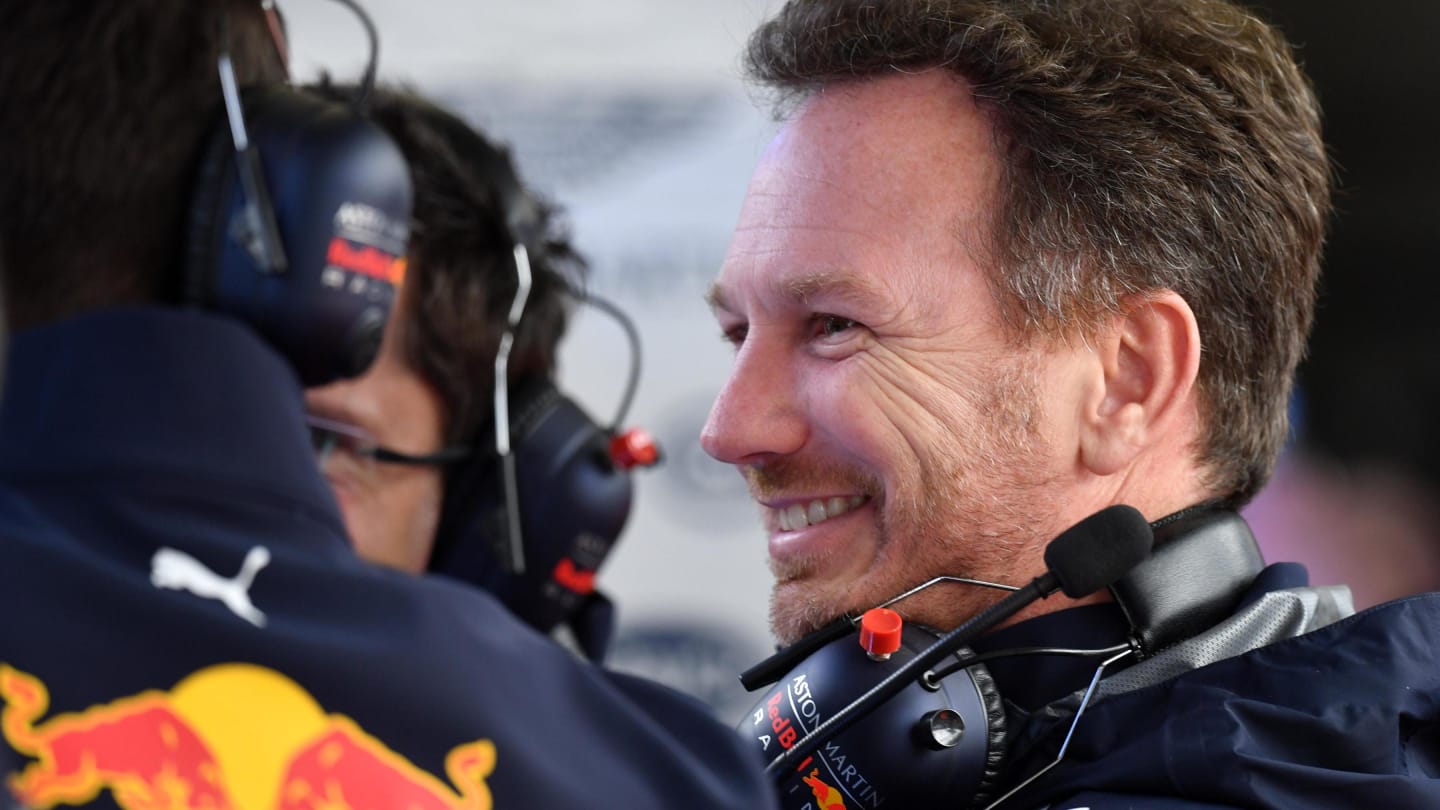 Christian Horner (GBR) Red Bull Racing Team Principal at Formula One World Championship, Rd3, Chinese Grand Prix, Practice, Shanghai, China, Friday 13 April 2018. © Mark Sutton/Sutton Images