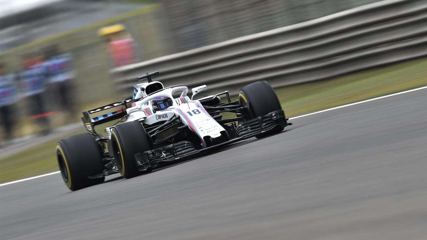 Lance Stroll (CDN) Williams FW41 at Formula One World Championship, Rd3, Chinese Grand Prix, Practice, Shanghai, China, Friday 13 April 2018. © Simon Galloway/Sutton Images