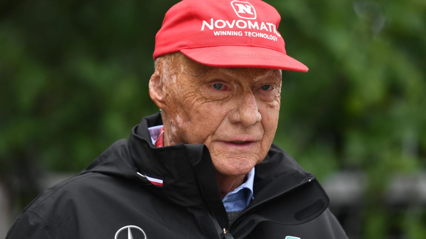 Niki Lauda (AUT) Mercedes AMG F1 Non-Executive Chairman at Formula One World Championship, Rd3,