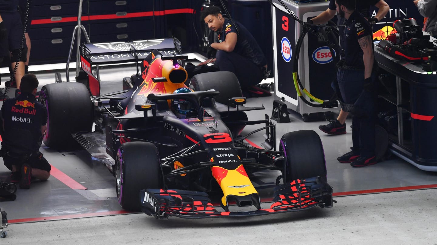 Daniel Ricciardo (AUS) Red Bull Racing RB14 at Formula One World Championship, Rd3, Chinese Grand Prix, Qualifying, Shanghai, China, Saturday 14 April 2018. © Jerry Andre/Sutton Images