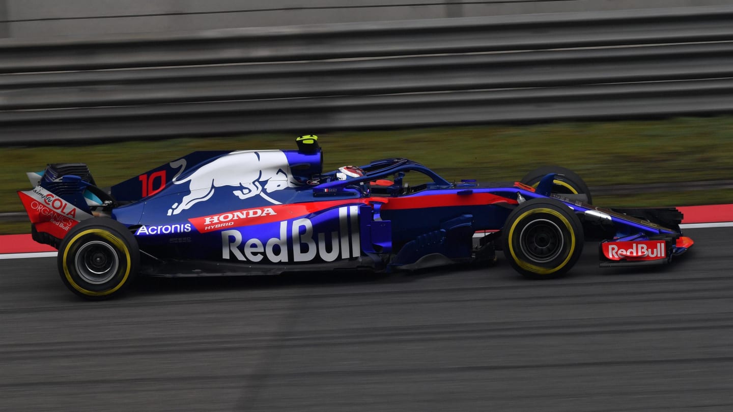 Pierre Gasly (FRA) Scuderia Toro Rosso STR13 at Formula One World Championship, Rd3, Chinese Grand
