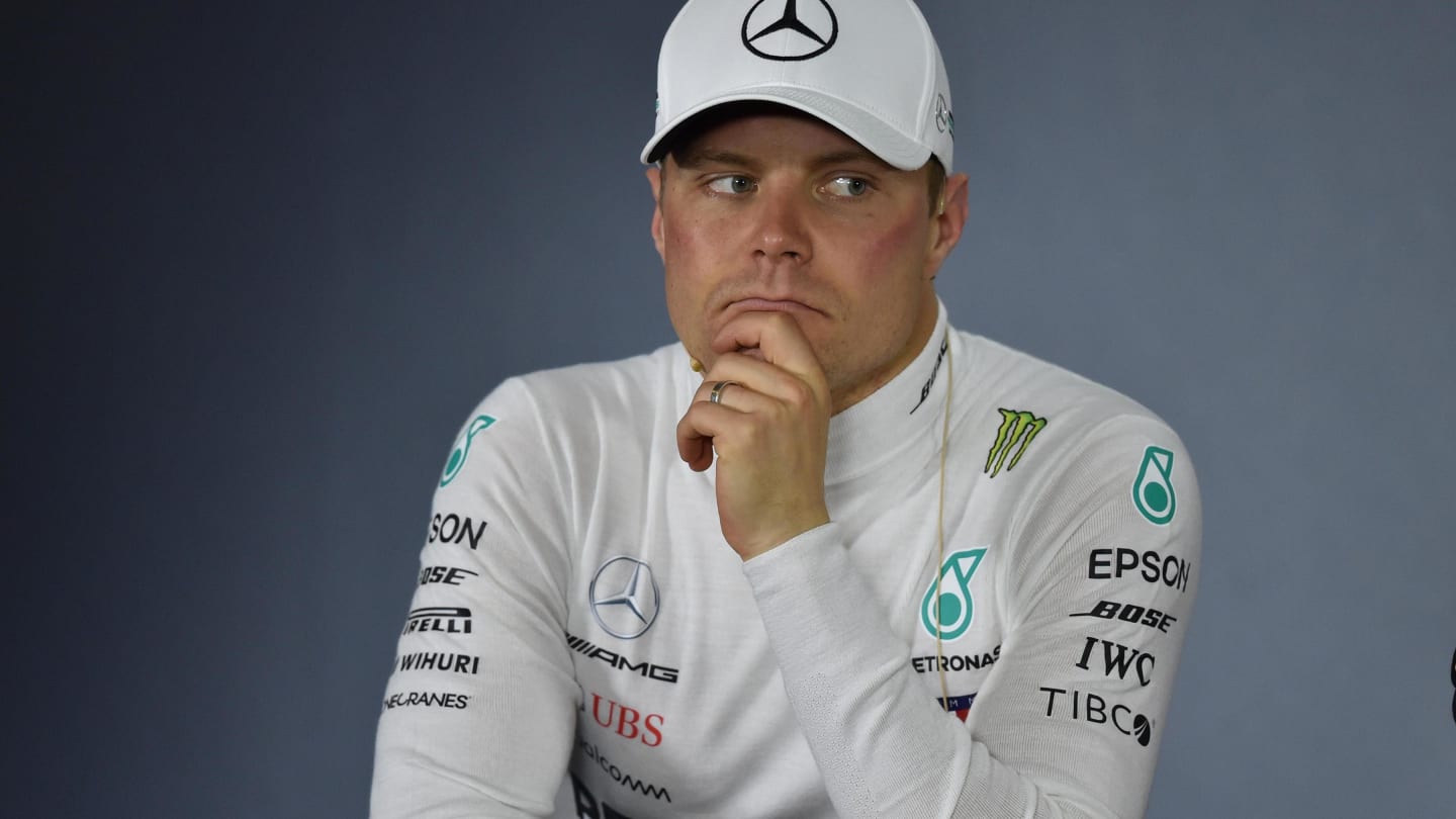 Valtteri Bottas (FIN) Mercedes-AMG F1 in the Press Conference at Formula One World Championship, Rd3, Chinese Grand Prix, Race, Shanghai, China, Sunday 15 April 2018. © Simon Galloway/Sutton Images