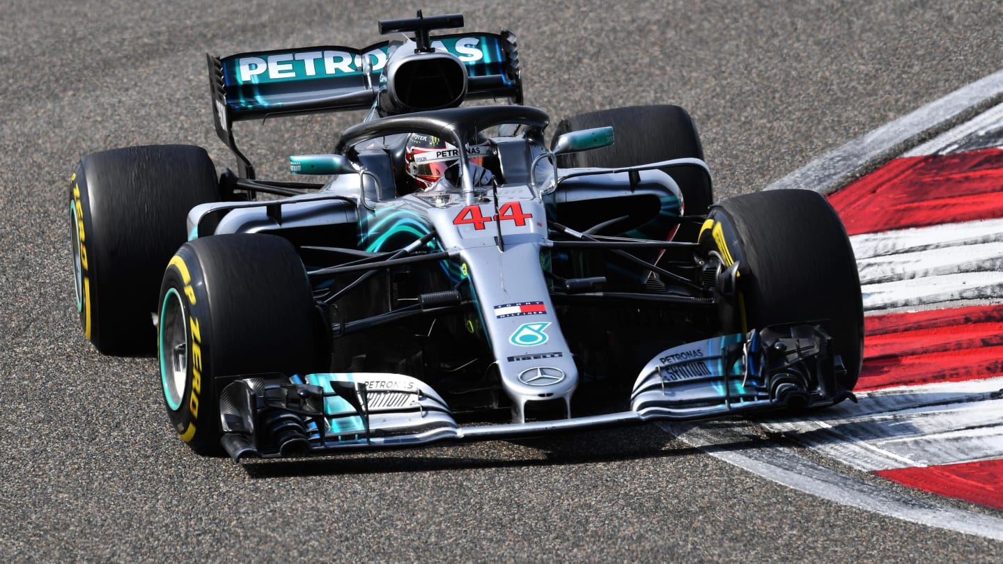 Lewis Hamilton (GBR) Mercedes-AMG F1 W09 EQ Power+ at Formula One World Championship, Rd3, Chinese Grand Prix, Race, Shanghai, China, Sunday 15 April 2018. © Mark Sutton/Sutton Images