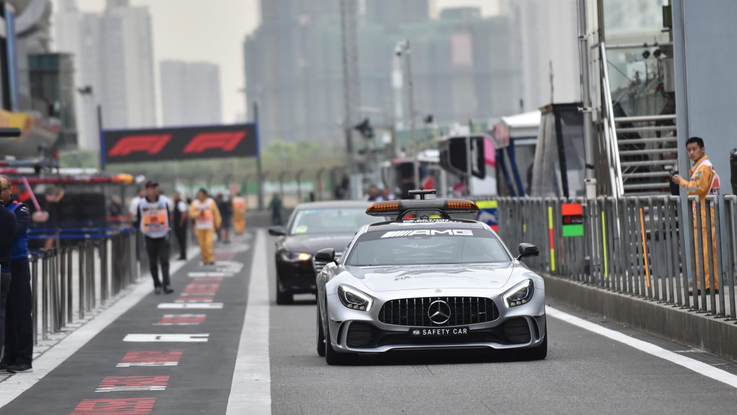 Safety car at Formula One World Championship, Rd3, Chinese Grand Prix, Preparations, Shanghai, China, Thursday 12 April 2018. © Simon Galloway/Sutton Images