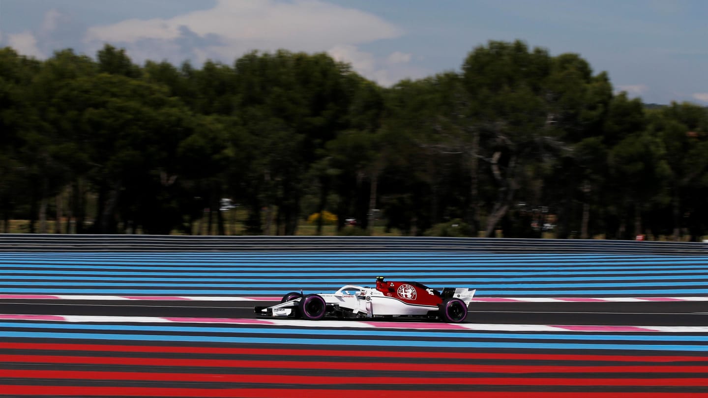 Charles Leclerc (MON) Alfa Romeo Sauber C37 at Formula One World Championship, Rd8, French Grand Prix, Practice, Paul Ricard, France, Friday 22 June 2018. © Manuel Goria/Sutton Images