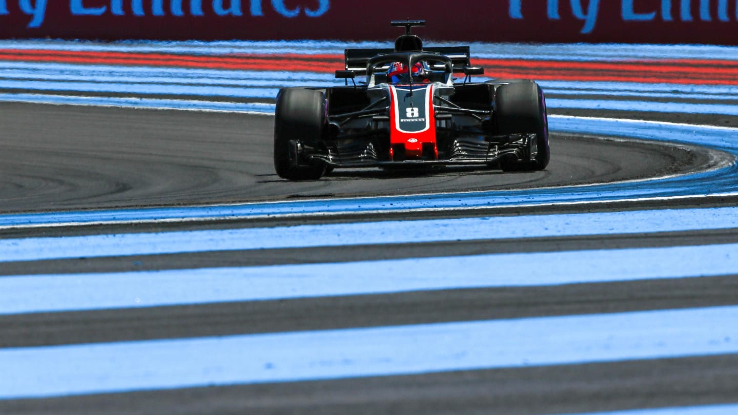 Romain Grosjean (FRA) Haas VF-18 at Formula One World Championship, Rd8, French Grand Prix, Practice, Paul Ricard, France, Friday 22 June 2018. © Manuel Goria/Sutton Images