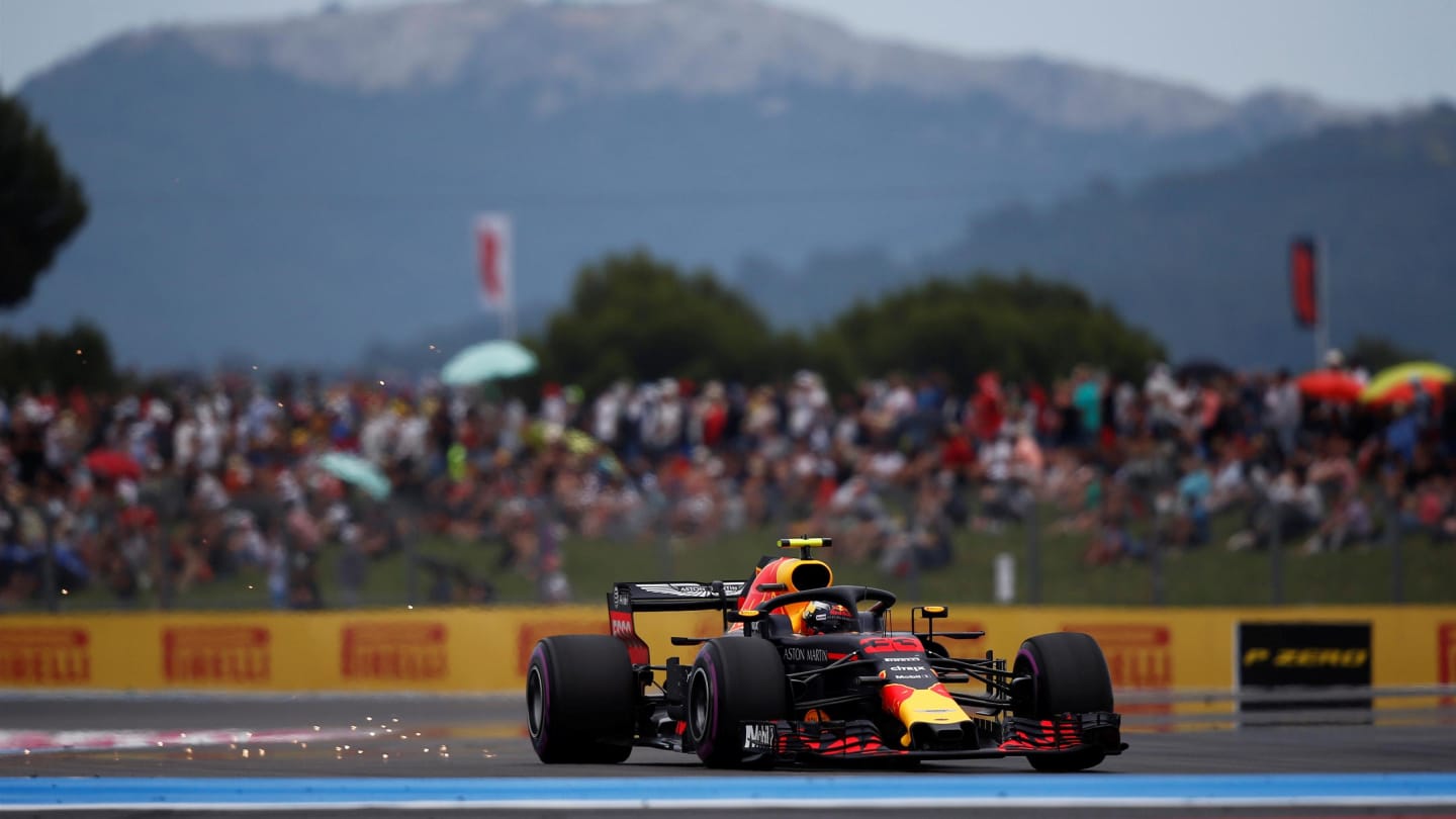 Max Verstappen (NED) Red Bull Racing RB14 at Formula One World Championship, Rd8, French Grand Prix, Qualifying, Paul Ricard, France, Saturday 23 June 2018. © Manuel Goria/Sutton Images
