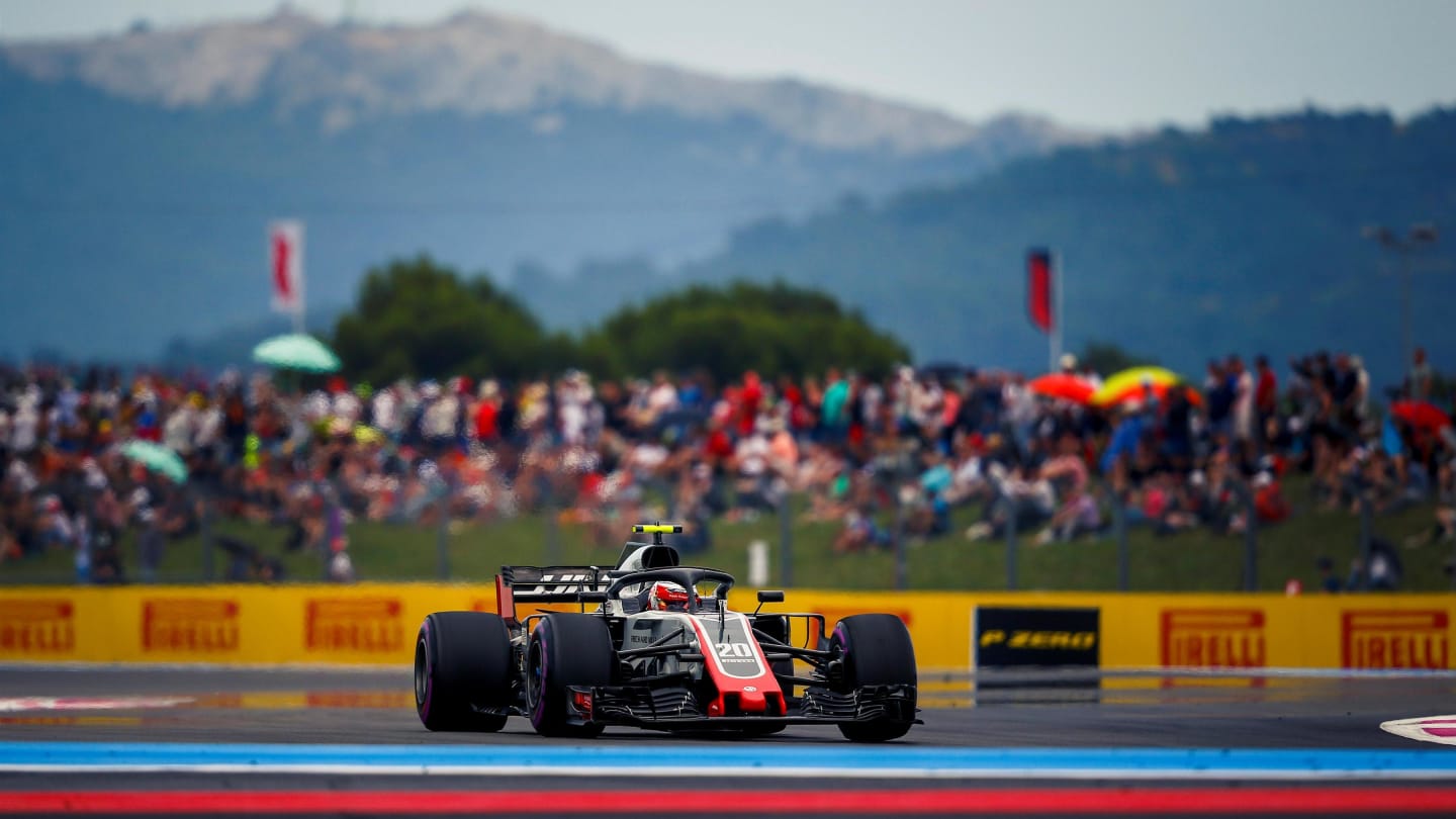 Kevin Magnussen (DEN) Haas VF-18 at Formula One World Championship, Rd8, French Grand Prix,