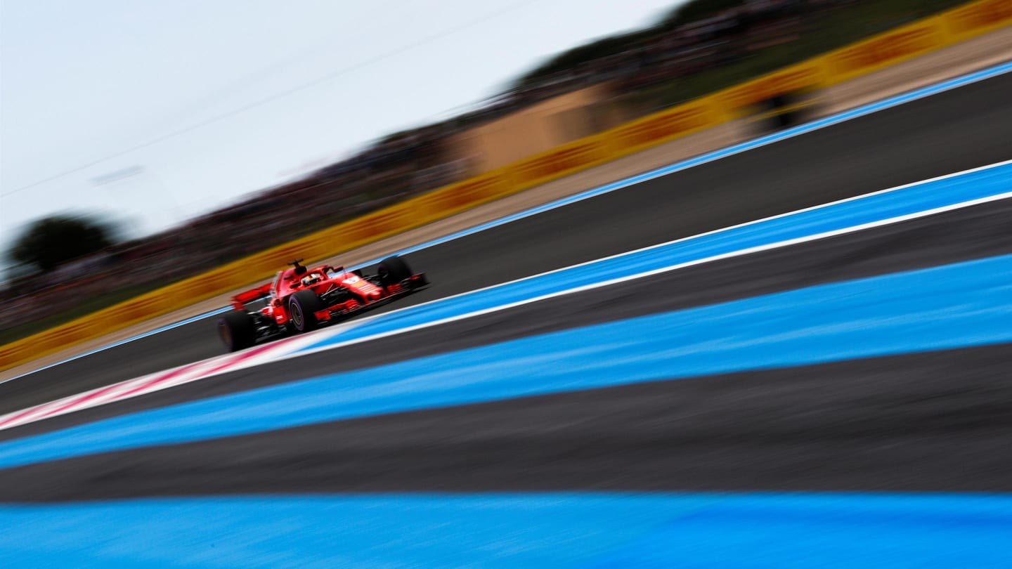 Sebastian Vettel (GER) Ferrari SF-71H at Formula One World Championship, Rd8, French Grand Prix,