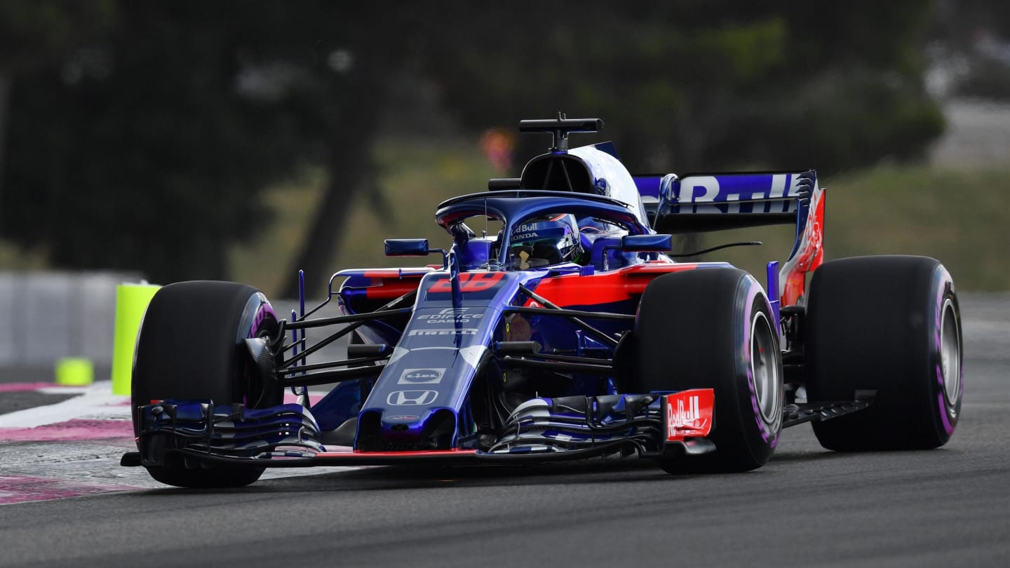 Brendon Hartley (NZL) Scuderia Toro Rosso STR13 at Formula One World Championship, Rd8, French Grand Prix, Qualifying, Paul Ricard, France, Saturday 23 June 2018. © Mark Sutton/Sutton Images